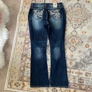 MISS ME bootcut jeans